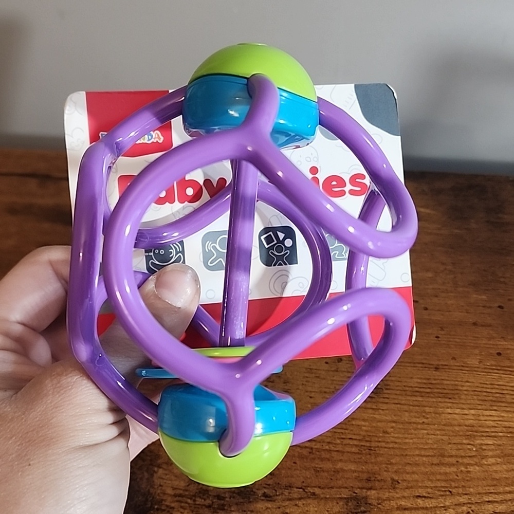 1pc Soft Baby Sensory Rattle Toy Rotating Rattle Early EducationLearning Bendabe - Picture 2 of 4
